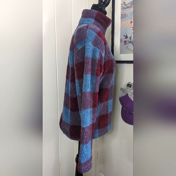 Eddie Bauer Plush Fast Fleece ¼ Zip Pullover Sweater SM Cozy Cabincore Outdoors - Picture 6 of 13